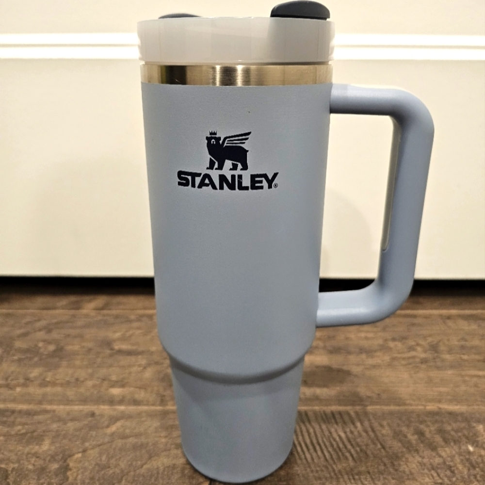 Stanley Light Blue/Gray 30 oz Stainless Steel Tumbler
